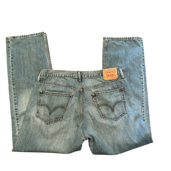 Vintage Levis Pants Mens 36  Blue Jean 559 Loose Waist - Picture 2 of 4